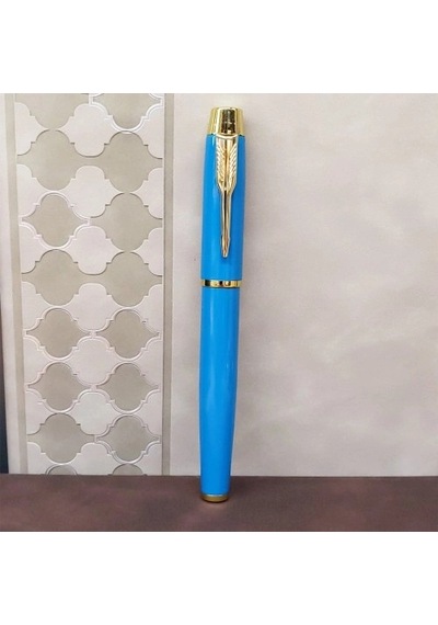 Hubrendy Emin Turkuaz Metal Roller Kalem