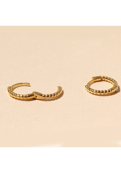 Basic Mini Halka Küpe 717093 Gold