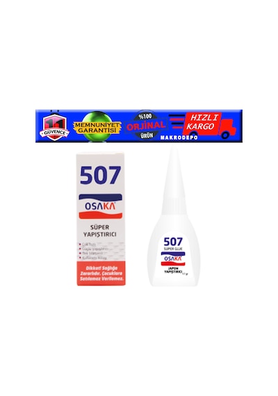 Osaka 507 Süper Japon Yapıştırıcı 17 Gr 502 Muadili
