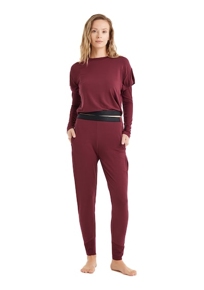 Blackspade Kadın Pijama Altı 51643 - Bordo