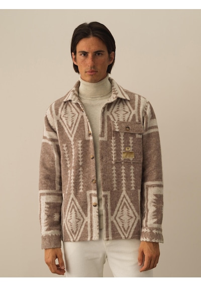Xint Camel Pamuk Dokulu Regular Fit Gömlek 700924