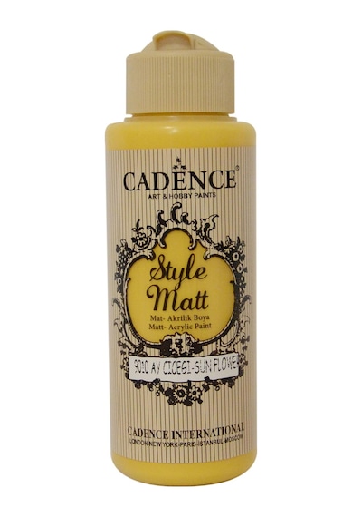 Cadence Style Matt Akrilik Boya 120Ml 9022 Mor Lila