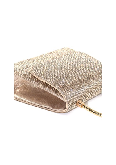 Keeba Gold Taşlı Abiye Çanta Altın Kadın Abiye Çanta Gold Abiye Çanta Davet Gece Clutch Çanta