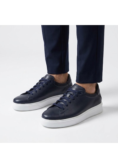 Marcobranchını Bağcıklı Sade Model Düz Kalın Taban Erkek Sneaker Ayakkabı 614055m Lacivert Marcobranchını Bağcıklı Sade Model Düz Kalın Taban Erkek Sneaker Ayakkabı 614055m Lacivert