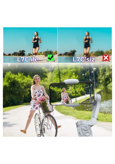 Xcore L7c Pro Plus Akıllı Telefon Görüntü Sabitleyici Gimbal