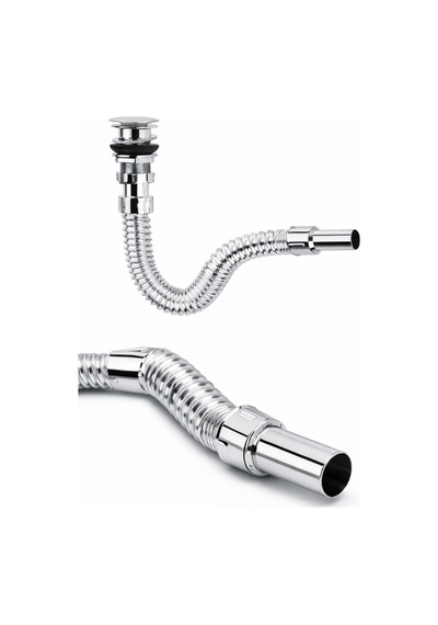 - Krom Basmalı Pop-up Körüklü Sifon, Chrome Pop-up Siphon Diğer