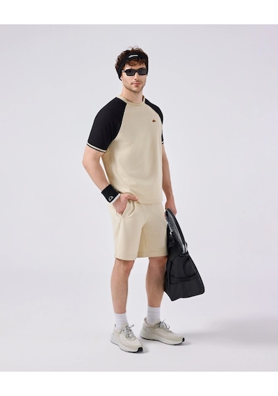Ellesse 6sm5013-bg Erkek Tişört - Bej/siyah