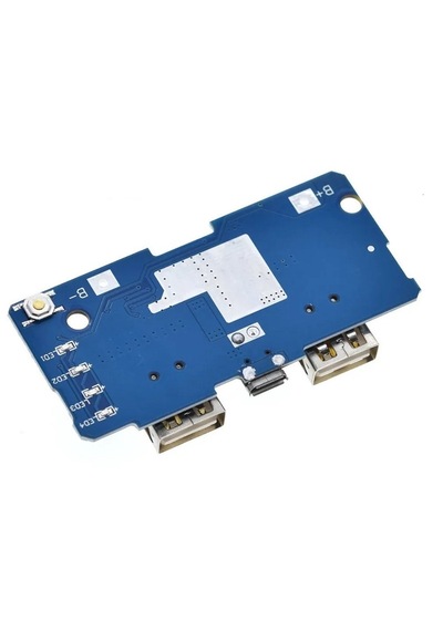 Çift Usb Girişli 5v 2a Powerbank Modülü