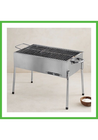 Vaveni Paslanmaz Portatif Mangal 70 Cm Ayaklı Standlı Arz