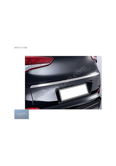 Hyundai Tucson Bagaj Alt Çıta 2015-2018 Krom Paslanmaz Çelik