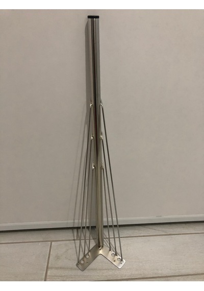 METAL,VENÜS 71*12*12 CM KROM, MASA, DRESUAR AYAĞI ( 4 ADET)
