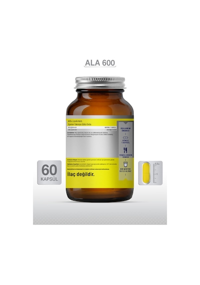 Goodday Alfa Lipoik Asit Ala600 60 Kapsül 2 Adet