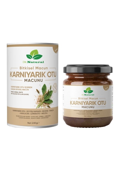Karnıyarık Otu Tozu Macunu Bitki Karışımlı Probiyotik Macun