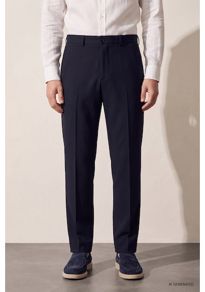 Twn Relaxed Fit Pilesiz Lacivert Çizgili Jogger Pantolon 7ec03ım07347m Çok Renkli