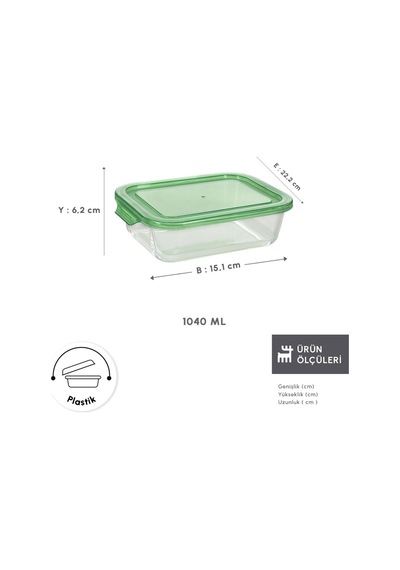 Karaca  Lucy Saklama Kabı 1040 Ml