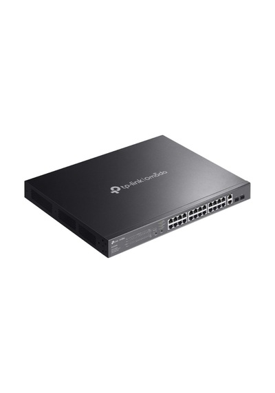 Omada Es228gmp 24 Port Gıgabıt+ 2xgb Sfp+2xgb Rj45 Uplınk Cloud L2 Yönetilebilir 384w Poe Rackmount Swıtch