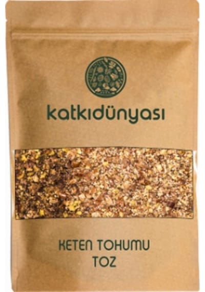 Katkı Dünyası Keten Toz Tohumu 1 KG