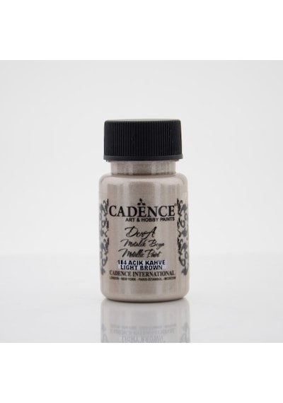 184 Açık Kahve - Dora Metalik Boya 50Ml N11.1698