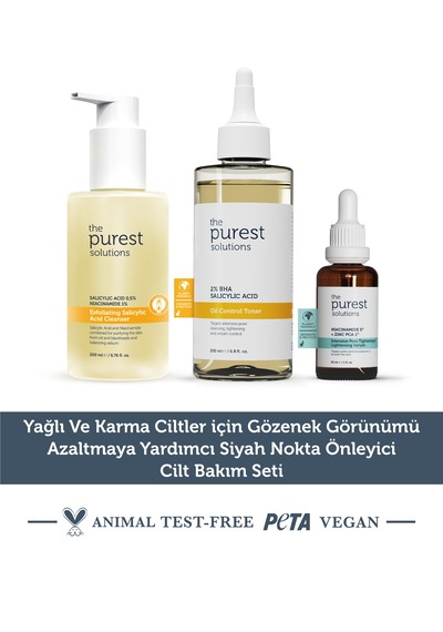 Yağlı Ve Karma Ciltler Için Gözenek Görünümünü Azaltmaya Yardımcı Cilt Bakım Rutini