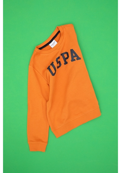 U.S. Polo Assn. Erkek Çocuk Bakır Basic Bisiklet Yaka Sweatshirt 50313830-VR182 U.S. Polo Assn. Erkek Çocuk Bakır Basic Bisiklet Yaka Sweatshirt 50313830-VR182