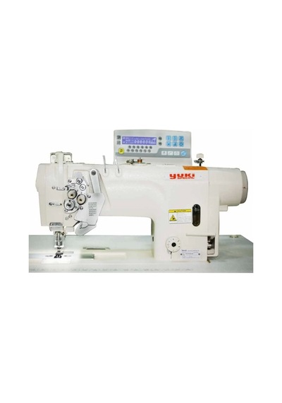 Yuki Yk-8752-805a/ah Çift İğne B Mekik İptalli İplik Kes. Kil. Dikiş Mik. Yağ. D. Drive Juki Bıçak Sistemli