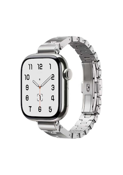 Apple Uyumlu Watch Ultra 49mm Zore Krd-150 Metal Kordon