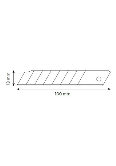 VIP-TEC VT875110 Profesyonel Maket Bıçağı (Metal Gövde) 18 mm