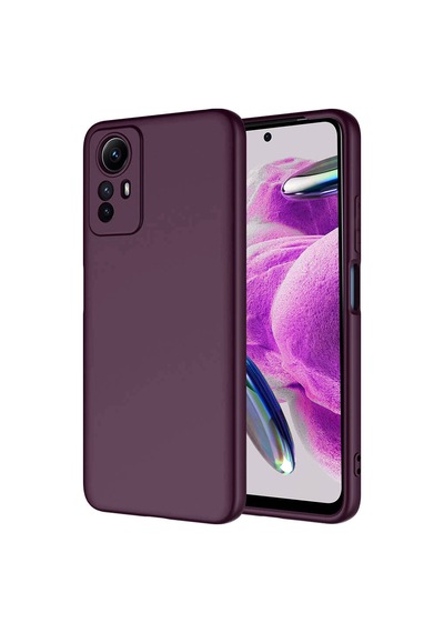 Xiaomi Redmi Note 12s Kılıf Yumuşak Silikon Kamera Korumalı Lansman Pazarplus Siyah