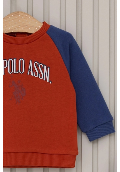 U.S. Polo Assn. Erkek Bebek 2lı Takım - Kiremit Kiremit