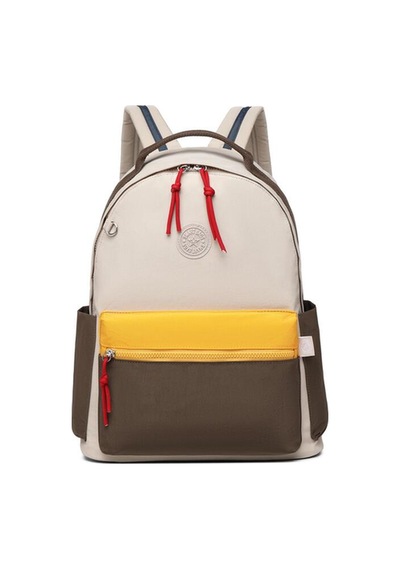 Smart Bags Uniseks Sırt Çantası 3181 Bej Hardal Kahve