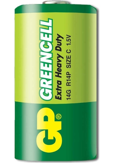 Gp 14g-2s2 Greencell Orta C Boy 1.5v 2 Li Paket