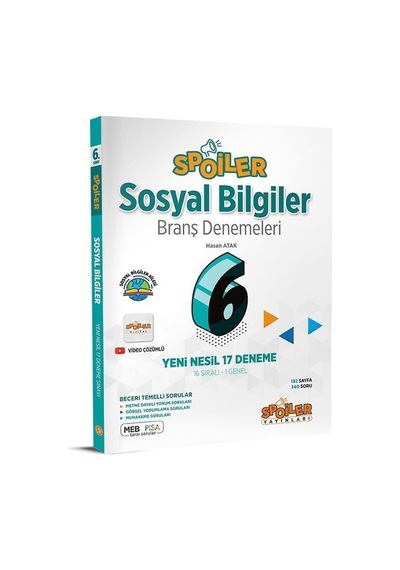 6.Sınıf Sosyal Bilgiler Branş Denemeleri