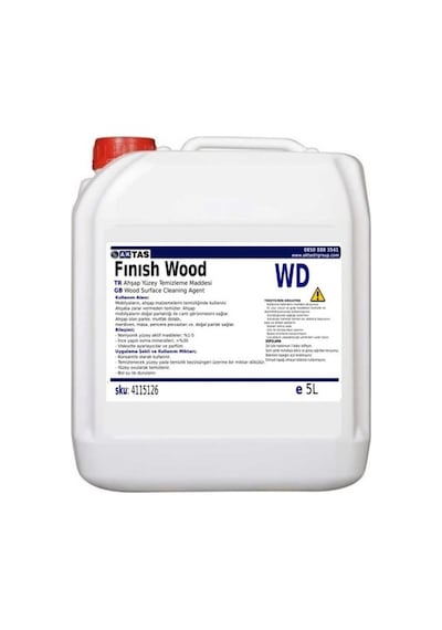 Fınısh Wood Ahşap Zemin Temizleme Maddesi 5 Litre N11.4724
