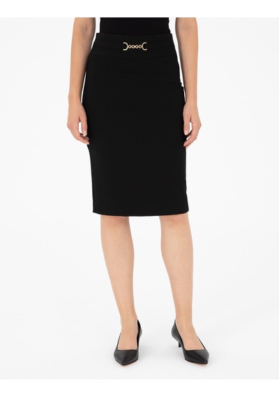 Pierre Cardin Kadın Siyah Etek Dokuma 50297135-vr046 Siyah