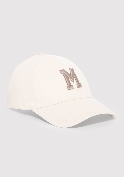Mavi - M Logo Nakışlı Ekru Şapka 1912255-30757 Ekru