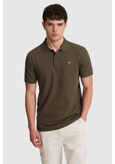 U.S. Polo Assn. U.s. Polo Assn. Erkek Koyu Haki Tişört Basic 50326972-vr111