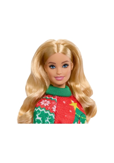Barbie Holiday Sweater Yılbaşı Bebeği Jml09