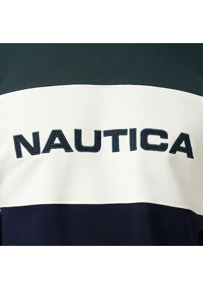Nautica Erkek Yeşil Classic Fit Sweatshirt Desenli K57082t Yeşil