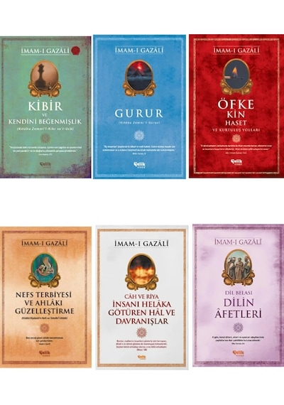 Imam-ı Gazali Serisi Gurur-kibir-nefs Terbiyesi 6'lı Set