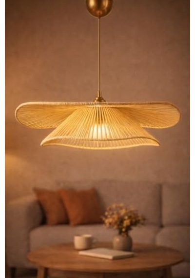 Tekli Sarkıt Avize Modern Metal Tavan Aydınlatma, E27 Duy, Ayarlanabilir Yükseklik 51 60 Cm, 50 54 Cm Duvela H Çok Renkli