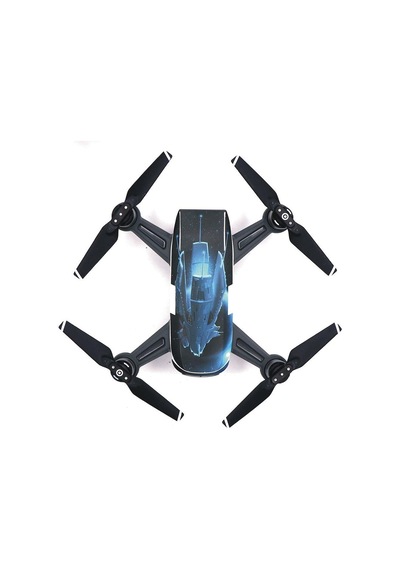 Dji Spark Pvc Koruyucu Dekoratif Çıkartma Su Geçirmez 6 Takım