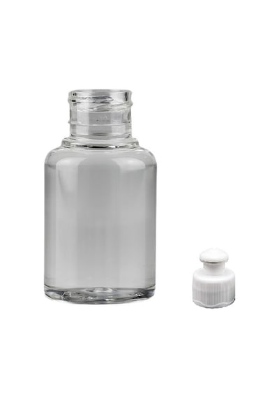 60ml Şeffaf Şişe Puspul Kapaklı, 12 Adet, Puspul Kapaklı Şişe, Deterjan Şişesi, Plastik Şişe, Şeffaf Şişe, Sabun Şişesi, Duş Jeli Şişesi Şeffaf