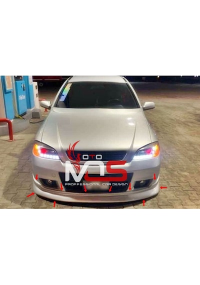 Opel Astra G Opc Ön Tampon Alt Eki Fiberglass Boyasız