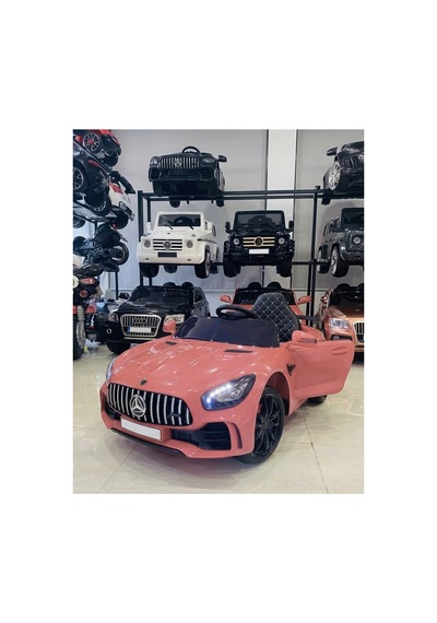 444 Gtr Sport 12v Uzaktan Kumandalı Akülü Araba - Pembe Lüks Çocuk Aracı