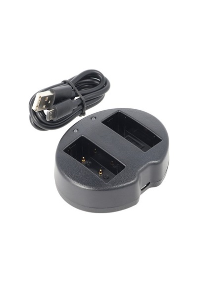 Iki Fuji Np-W126 Pil İçin 2 Yönlü Usb Şarj Cihazı Şarj Adaptörü