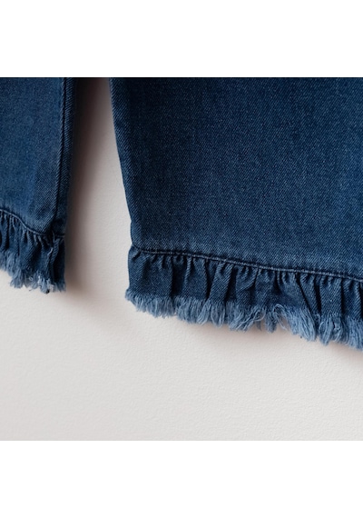 Babymod Püsküllü Palazzo Kız Bebek Çocuk Jean Salopet Tulum Lüks %100 Pamuk Likralı Ribana Balon Bluz Denim Kot Takım Lacivert Babymod Püsküllü Palazzo Kız Bebek Çocuk Jean Salopet Tulum Lüks %100 Pamuk Likralı Ribana Balon Bluz Denim Kot Takım Lacivert