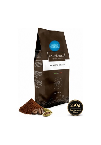 Caffe Rino Özel Karışımlı Geleneksel Dibek Türk Kahvesi 250 G