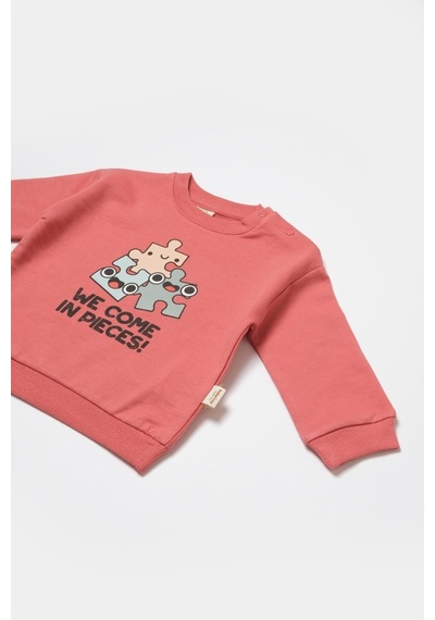 BabyCosy Organik Sweatshirt & Pantolon Takımı Csy8026 001