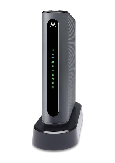 Motorola Mt7711 24x8 Kablo Modem-iki Telefon Portlu Router, Docsıs 3.0 Modem, Comcast Xfinity İçin Ac1900 Dual Band Wi-fi Gigabit Router - Yenilendi -122723