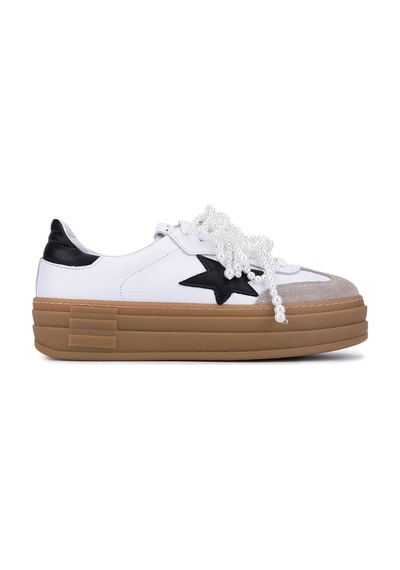 Tamer Tanca Kadın Beyaz Sneakers & Spor Ayakkabı 1116 128-1 Bn Ayk Sk25-26 Beyaz